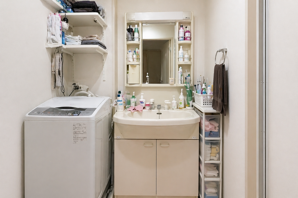 毎日使う場所！洗面リフォーム！