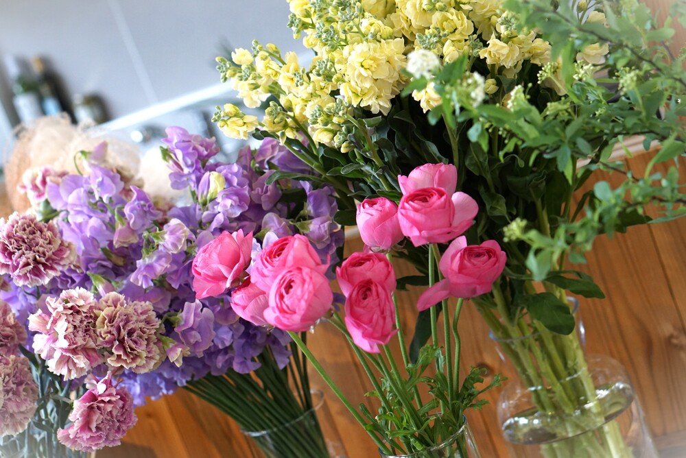 【徳重】2月ワークショップ「フラワービュッフェ」