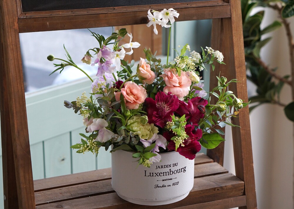 3月クラフトキット「ラナンキュラスのアレンジキット」