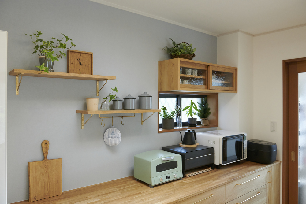 【キッチン】見せる収納