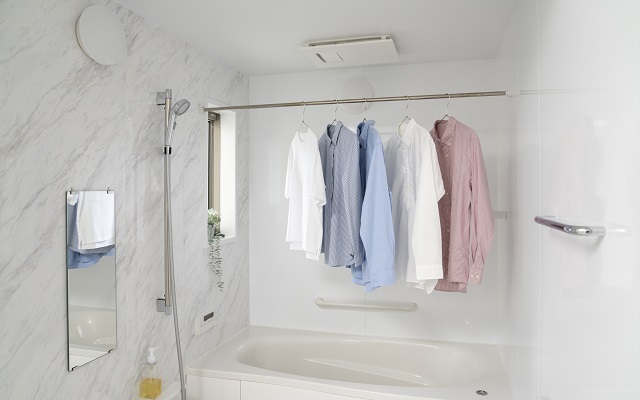 洗濯物を干す場所って・・・