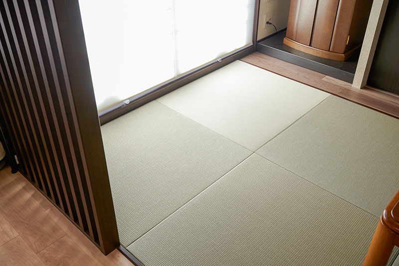 琉球畳の和室空間