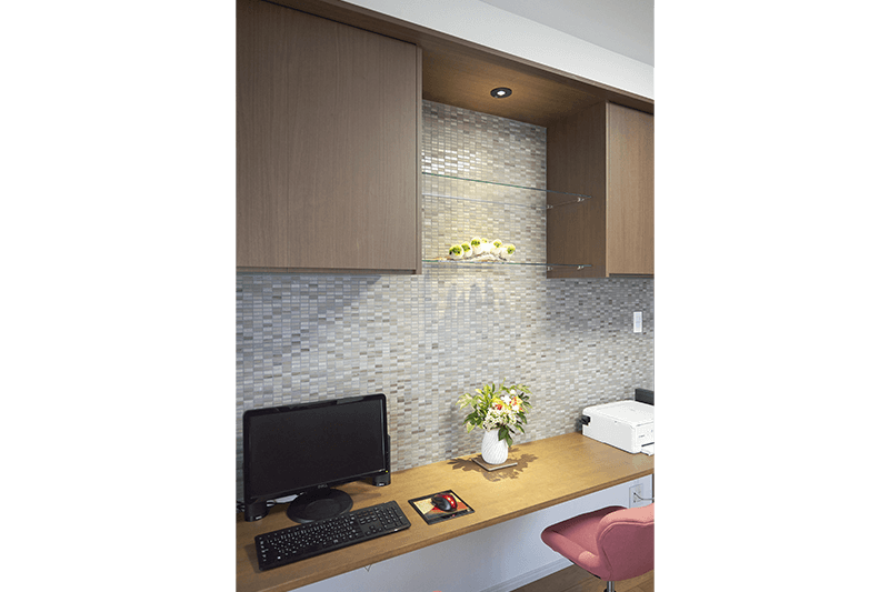 ワークスペース 造作収納