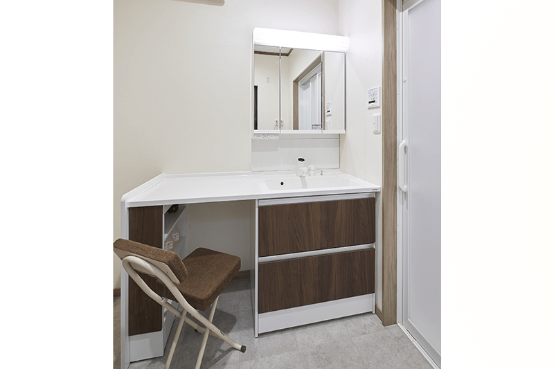 カウンターで楽ちん