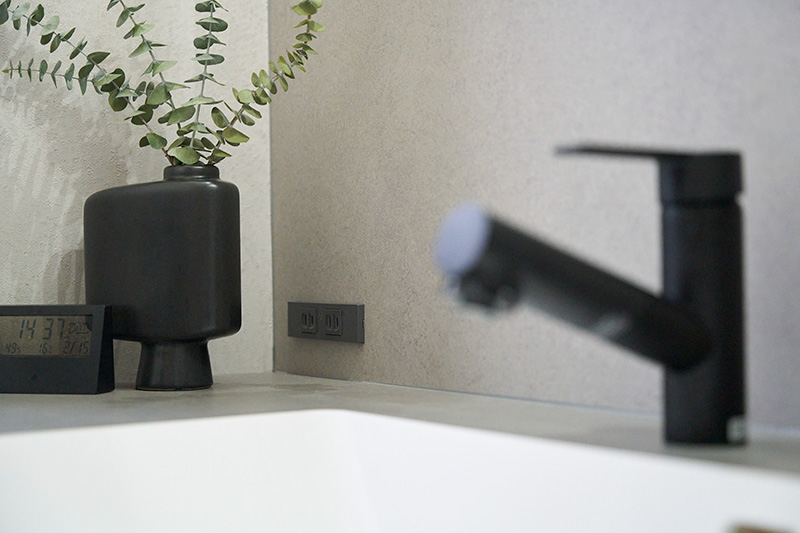 洗面台コンセント