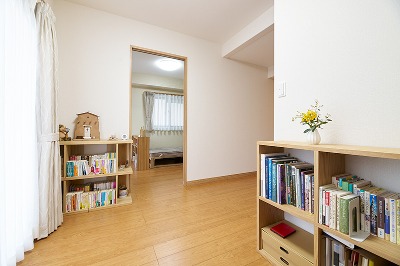 広々とした玄関