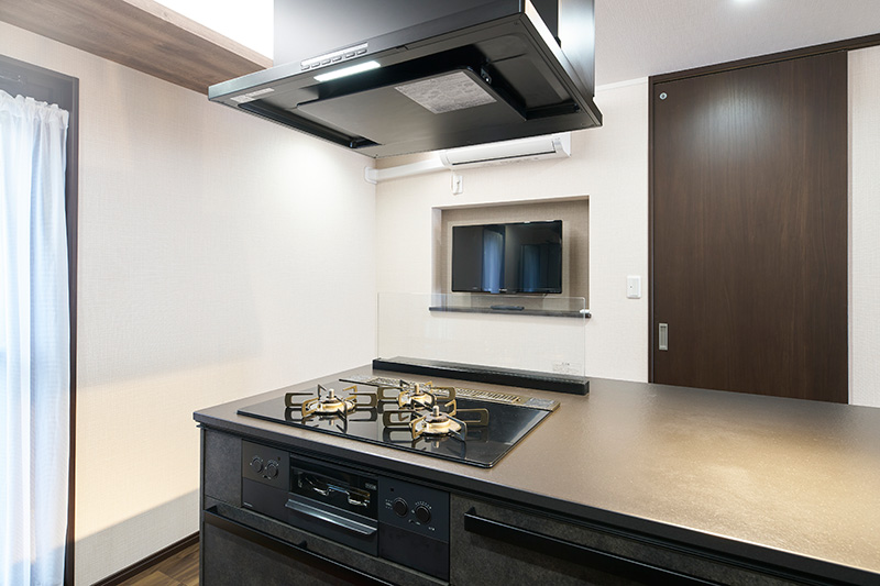 便利なキッチン