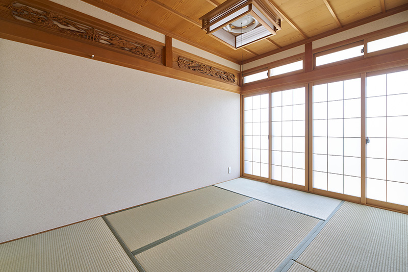 思い出を残した和室