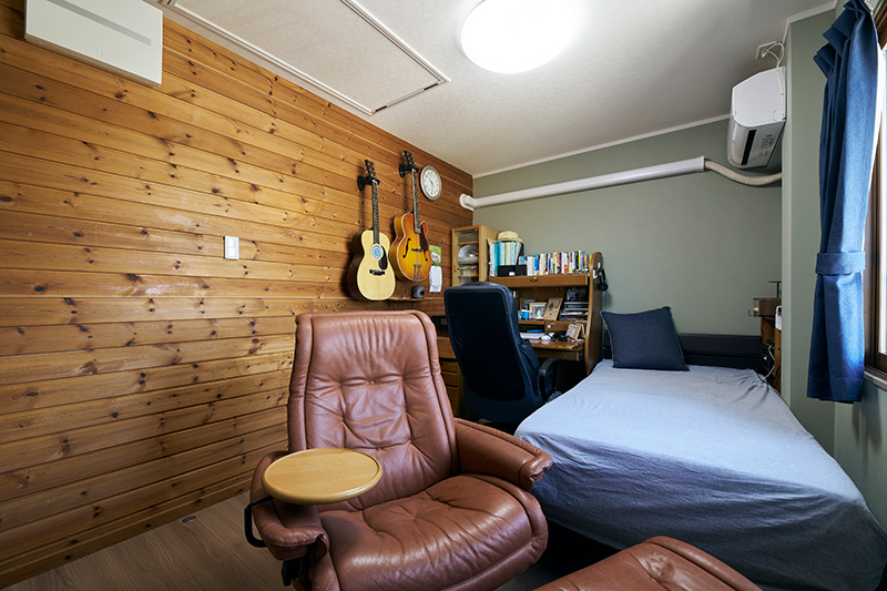 思い出が詰まった部屋