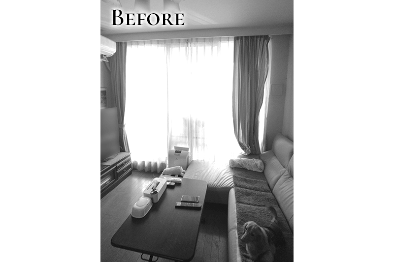 beforeリビング