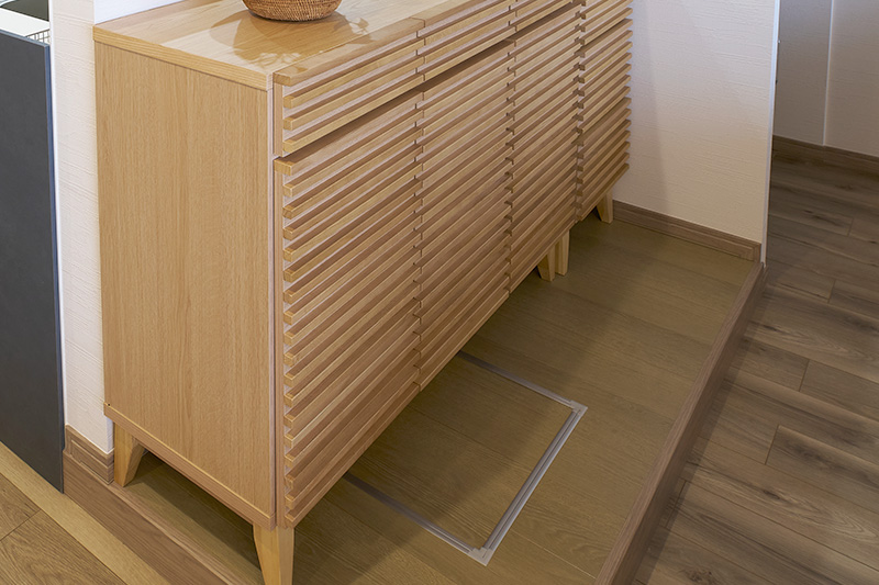 段差隠しでお洒落に