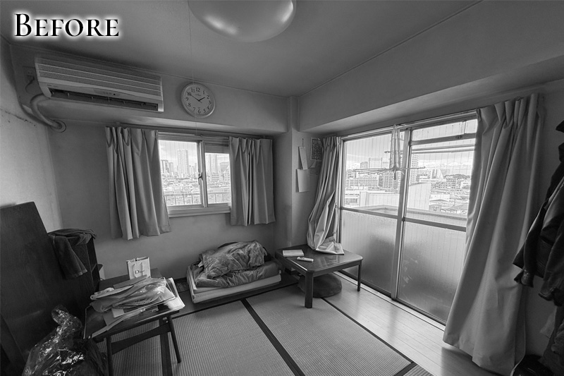 和室施工前
