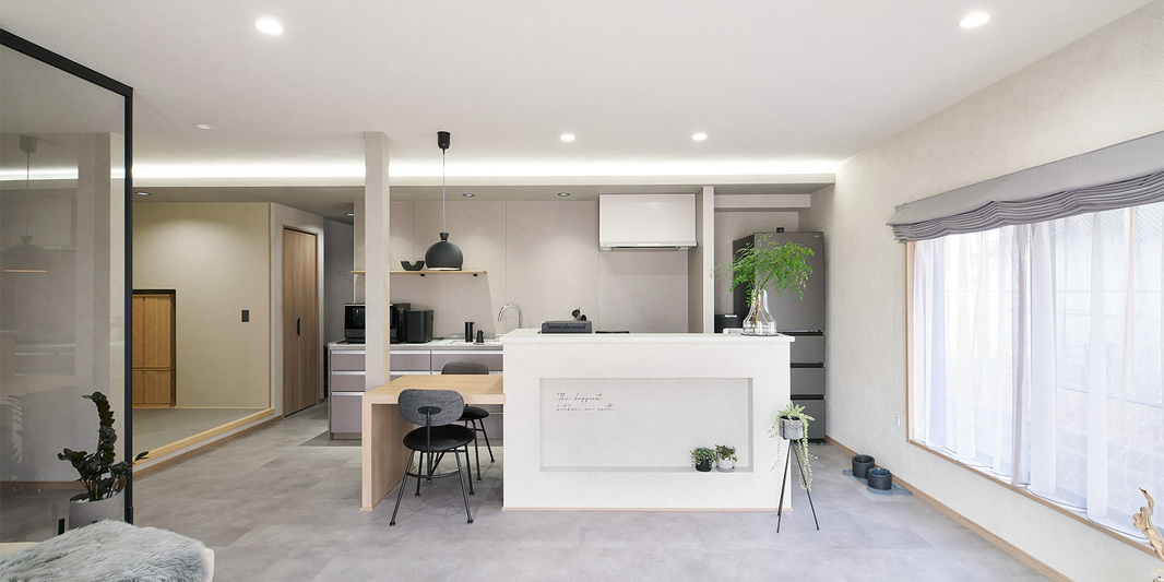 一宮市の施工事例　こだわりのＧｒａｙ Sｔｙｌｅ