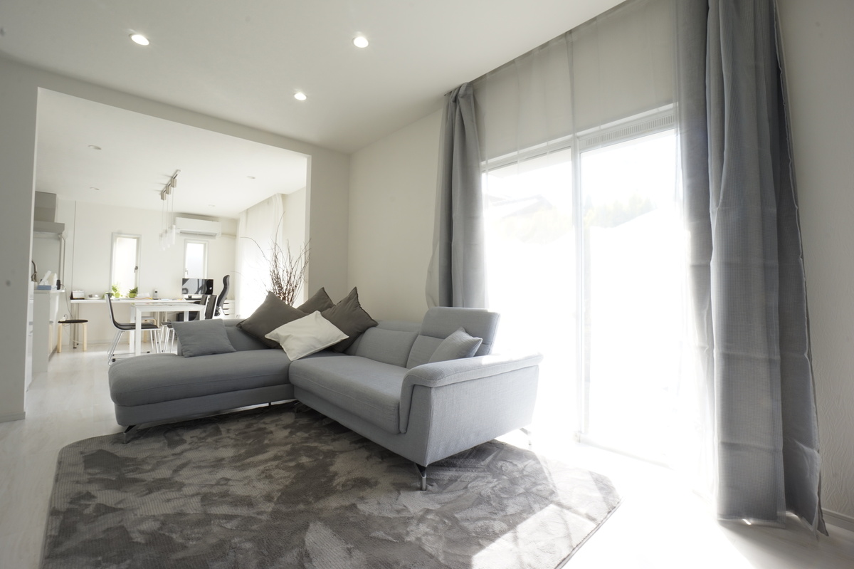 自然光が広がる快適な一体型LDK