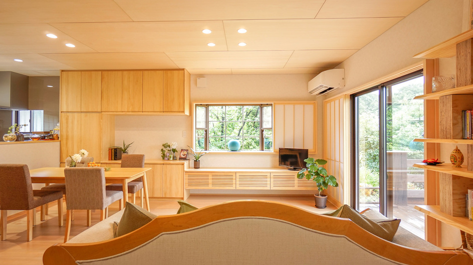 景色を活かした和モダンLDK