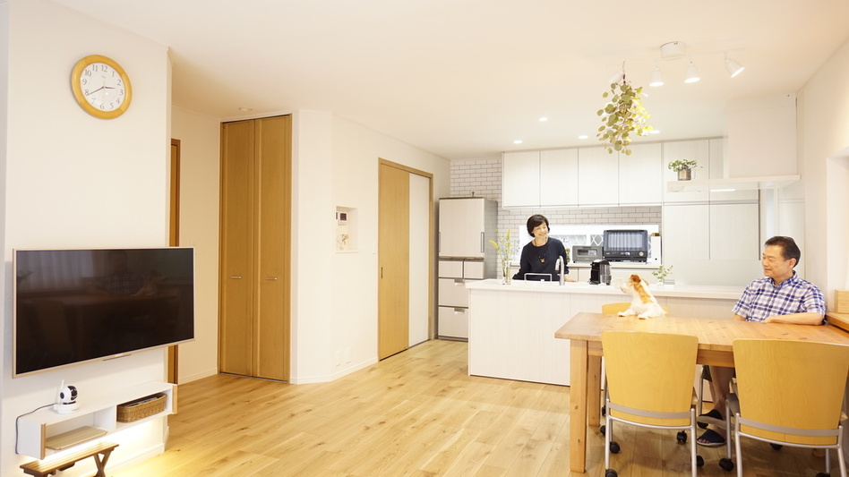 安心と快適を両立するLDK