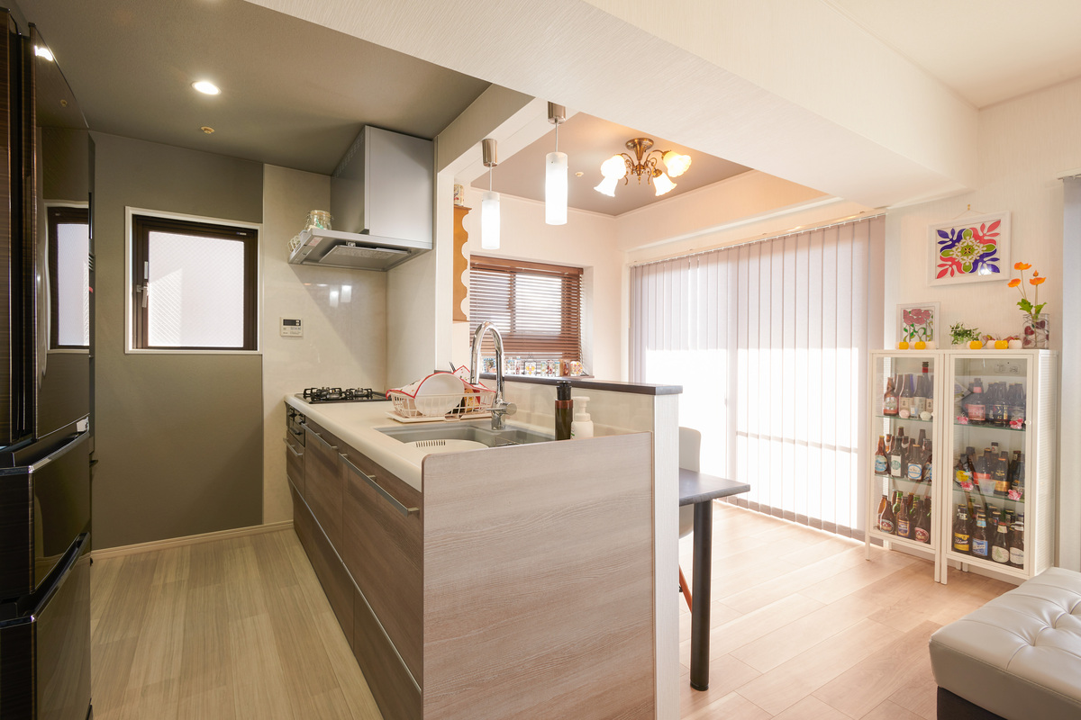 趣味と暮らしが調和するLDK