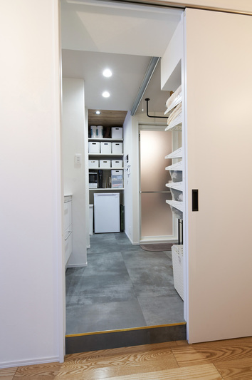 賢く仕切る、スマートな洗面・脱衣室