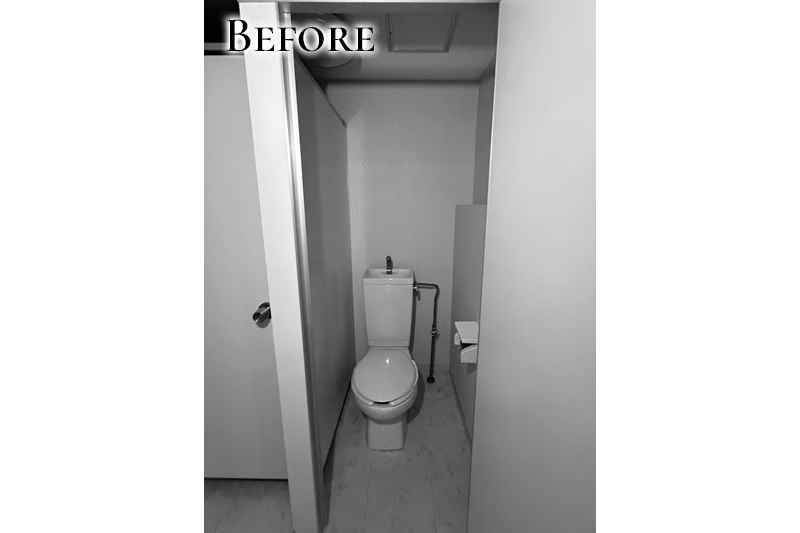 【BEFORE】タンク付きトイレのあった狭小スペース