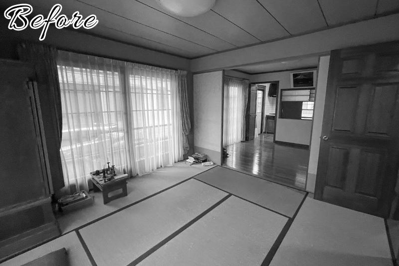 【BEFORE】畳広がる昔ながらの和室