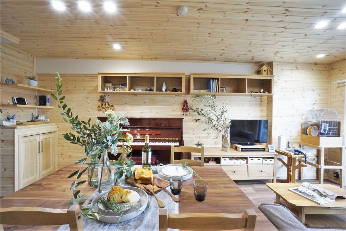 木に囲まれた穏やかな暮らし