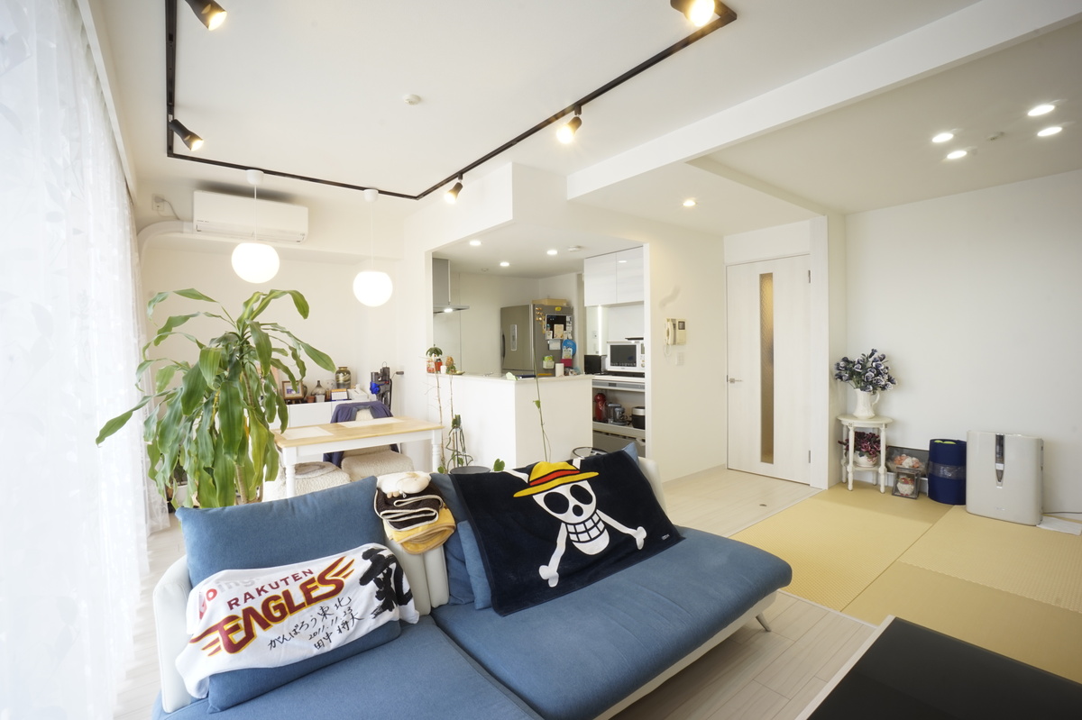 名古屋市瑞穂区の施工事例　料理も会話も楽しめるキッチン