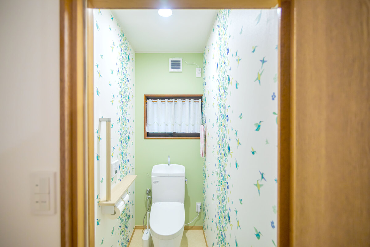 東郷町の施工事例　家族が増えてもキレイが続くトイレ