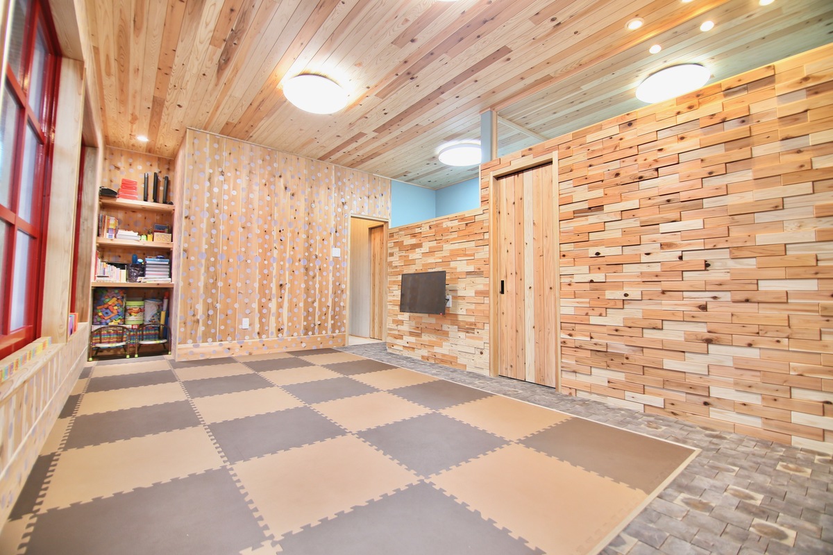 名古屋市緑区の施工事例　ワクワクを育てる英会話スペース