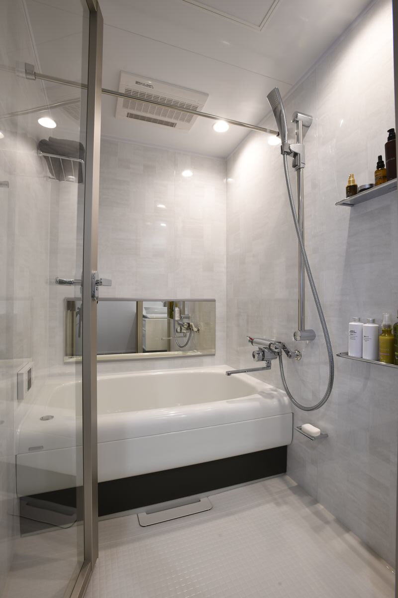 落ち着いた上質感のある浴室