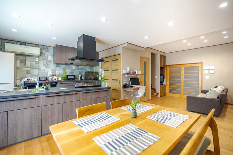 家事動線が考えられたLDK空間