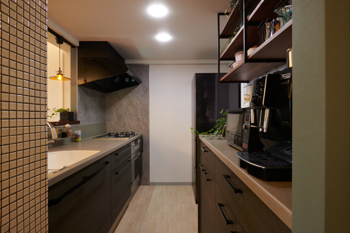 名古屋市南区の施工事例　すっきり暮らせる収納上手なLDK