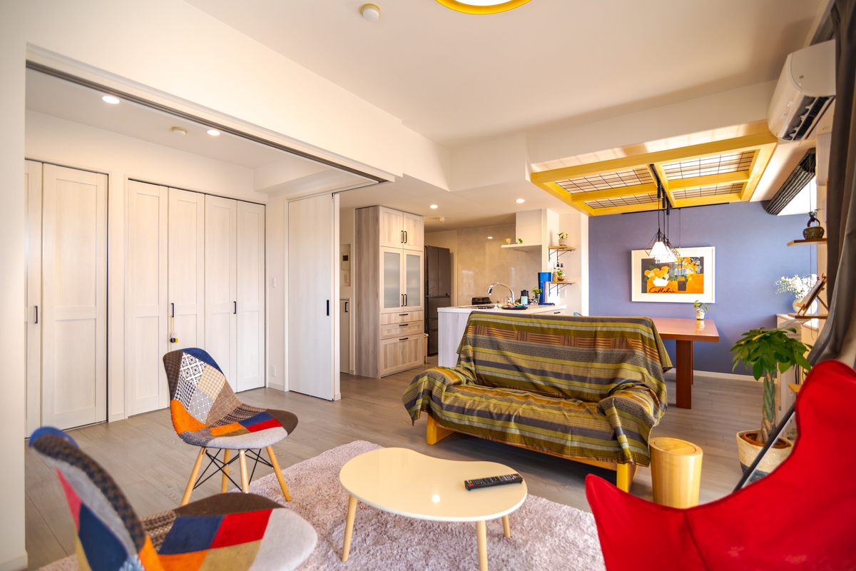 日進市の施工事例　暮らしと趣味が調和するLDK