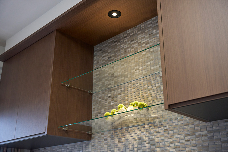 造作収納 趣味 明るい