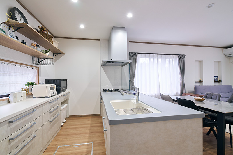 使いやすくなったキッチン