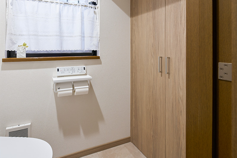 広くなったトイレ