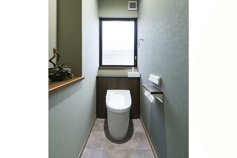 こだわりのトイレ