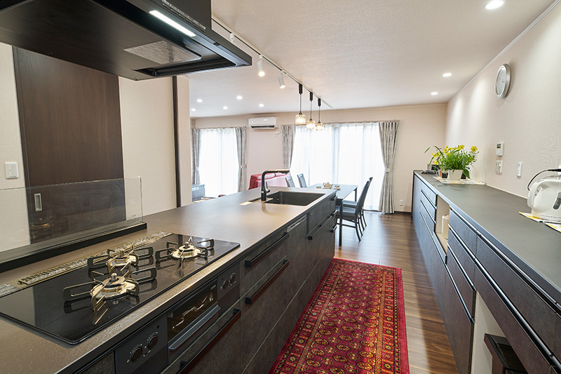高級感のあるキッチン